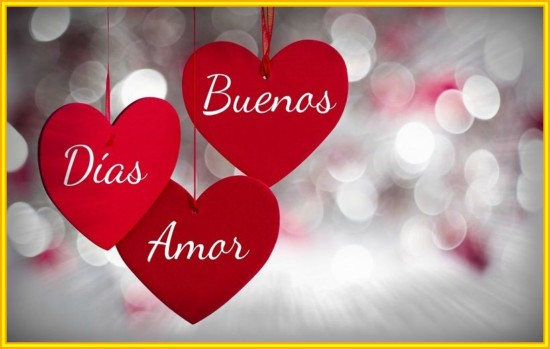 Imágenes de Buenos Días Amor con Frases Bonitas ® Imágenes 