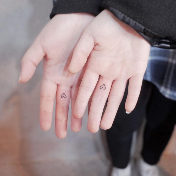 Tatuajes pequeños para parejas