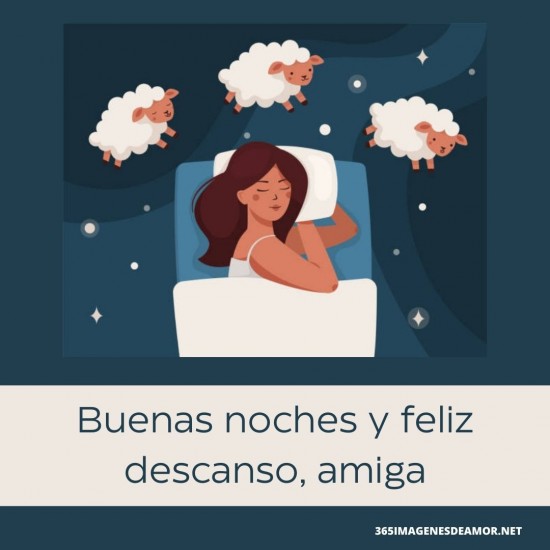 Buenas noches amiga: frases bonitas, ideas e imágenes